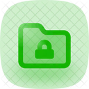 Folder Locked In Lc Privacy Password Icon