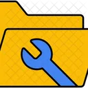 Asset Folder Maintenance Folder Settings Icon