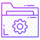 Folder Setting Configuration Icon