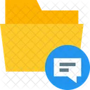 Folder Message  Icon