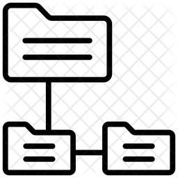 폴더 네트워크  아이콘