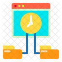 Network Web Hosting Icon