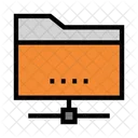 Folder Sharing Network Icon