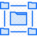 Folder Network Folder Link Folder Connection Icon