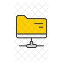 Folder Network Folder Connection Icon