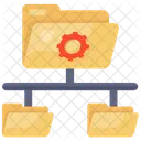 Folder Structure Folder Network Shared Folder Icône