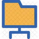 Folder Networking Folder Information System Symbol