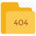 404 Error Folder Icon
