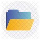 Folder Open Storage Office Icon