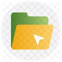 Folder Archive Arrow Icon