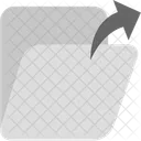 Folder Open Grey File Folder Icon