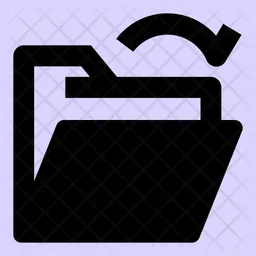 Folder Open  Icon