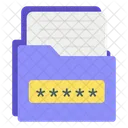 Folder Password Folder Lock Security Icon