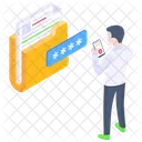 Folder Password  Icon