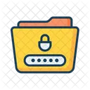 Folder Password  Icon