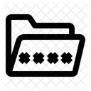 Folder Password Folder Folder Lock Icon