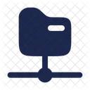 Folder Path Connect Connection Storage Icon