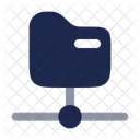 Folder Path Connect Connection Storage Icon