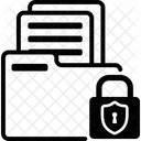 フォルダ保護、ディレクトリ保護、アクセス制御 アイコン