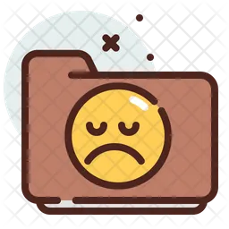 Folder Sad  Icon