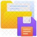 Folder Save  Icon