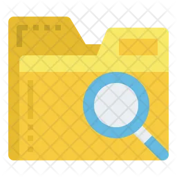 Folder Search  Icon