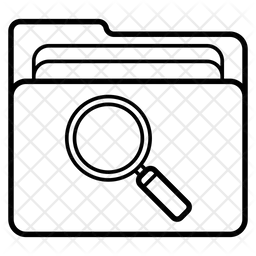 Folder Search  Icon