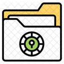 Folder Security Portfolio Security Folder Safety Icono