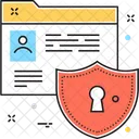 Folder Access Locked Icon