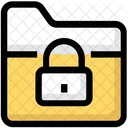 Folder Lock Security Icon