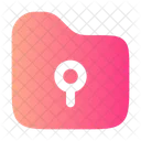 Folder Security Icon