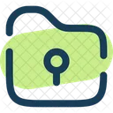 Folder Security Icon