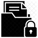 Folder Security Locked Folder Secure Document Icon