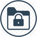 Folder Lock Security Icon