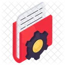 Folder Setting Folder Management Document Icon