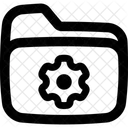 Folder Setting Setting Data Icon