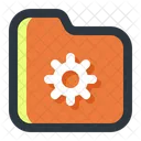 Folder Setting Gear Configuration Icon