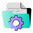 Folder Setting Setting Folder Configuration Icon