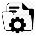 Folder Setting Setting Folder Configuration Icon