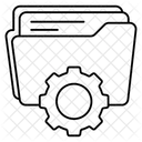 Folder Setting Folder Management Folder Configuration Icon