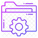 Folder Setting Configuration Icon