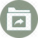 Folder Share Connection Distribute Icon