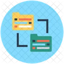 Folder Sharing Data Access Online Data Icon