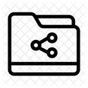Folder Sharing Folder Network Icon