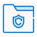 Data File Computer Security Icône