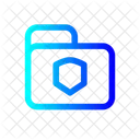 Folder Shield Security Protection Icon