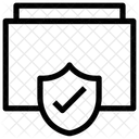 Folder Shield Check Icon