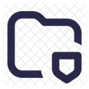 Folder Shield Icon