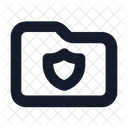 Folder Shield Icon