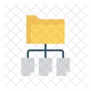Folder Share Connect Icon